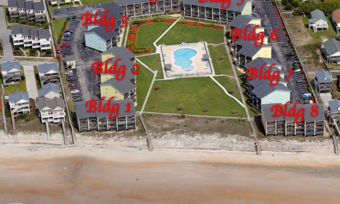 Surf City Condo | Loco M'Ocean - Ocean View Condo - Community Pool - Sleeps 5