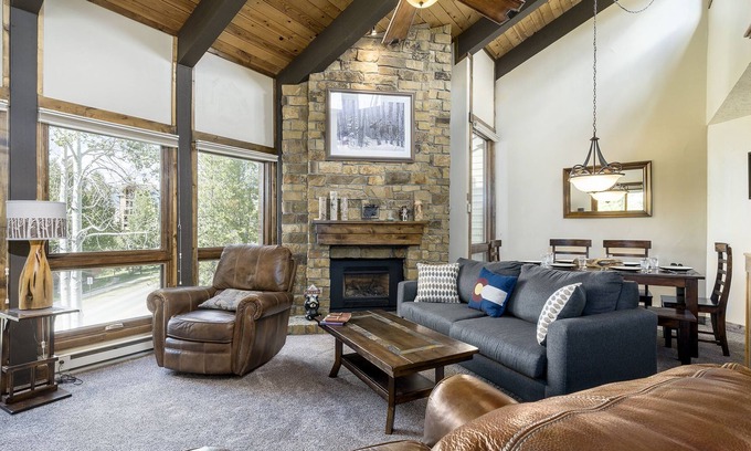 Steamboat Springs Condo | Lodge E301 hosted by SkyRun! Pool/Hot Tub! Free Shuttle! Walk to Slopes!