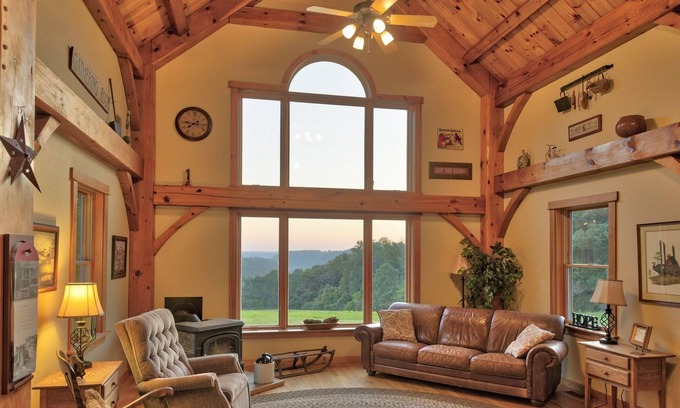 Wilmore Cabin | Lodge style home on 140 acres. Remote but close to much! Hot Tub, Pets