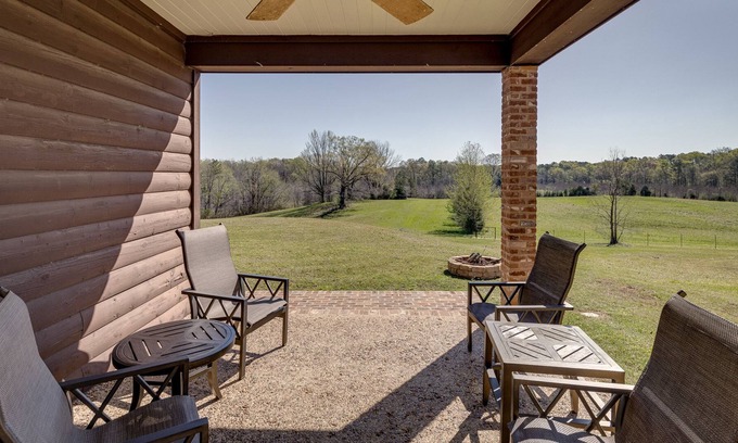 Lincoln Parish House | Lodge with Beautiful Views just 10 min from Ruston