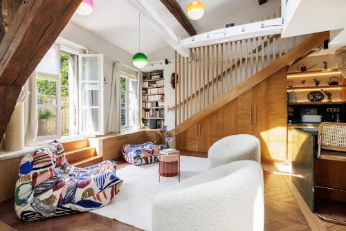 Quartier de Rochechouart Apartment | Loft Chic & Cosy, Paris 9, Anvers - Montmartre