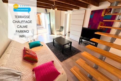 Decines-Charpieu Apartment | LOFT des 7 chemins - 4 Voyageurs
