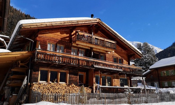 Monstein Apartment | Loft in Walserhaus, balcony, unobstructed location