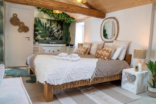 Saint-Salvayre Apartment | Loft & Spa Scandinave Romantique, King Size, TV 65