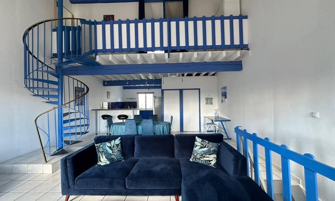 Sainte-Marie-Plage House | Loft Spacieux A 5MN DE LA MER
