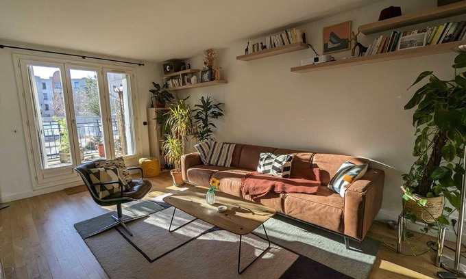Charonne Apartment | Loft-style Apartment in the Heart of Charonne Village, in Paris