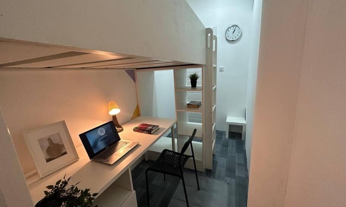 Al Barsha 1 Apartment | Loft Style Partition Room in Shared Apartment in Al Barsha 1 Near MOE Metro