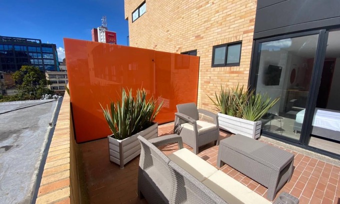 Zipaquira Apartment | LOFT WITH PRIVATE TERRACE IN CHAPINERO