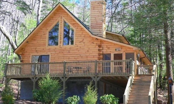 Burnsville Cabin | Log Home Retreat - Mt. Mitchell/Blue Ridge Parkway