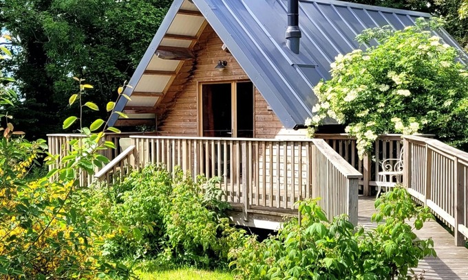 Sainte-Honorine-de-Ducy Apartment | Loge prestige douche errasse lodge sword