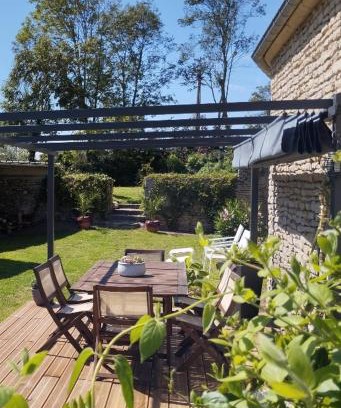 Ver-sur-Mer House | Logis des hirondelles - gold beach - maison plain pied classée 4 étoiles