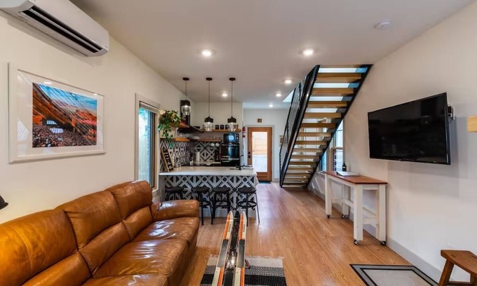 Highland House | Lohi Luxury Lodge. Cozy Luxe 2-bedroom in heart of Denver. in Denver. Wifi + AC