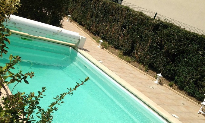 Basseneville House | Longère of 140m2 private heated pool next to Cabourg air-conditioned