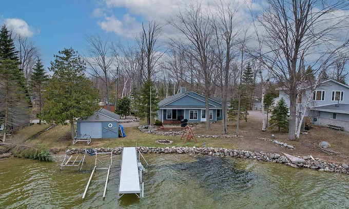 Alpena House | Long Lake Escape in Alpena