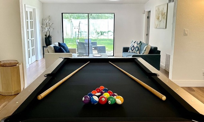 Longwood House | Longwood Getaway with Pool Table, BBQ Grill & Outdoor Space!