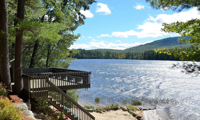 Freedom House | LOON LAKE HOUSE - Lakefront living in Freedom, NH. Mountains, lakes & activities