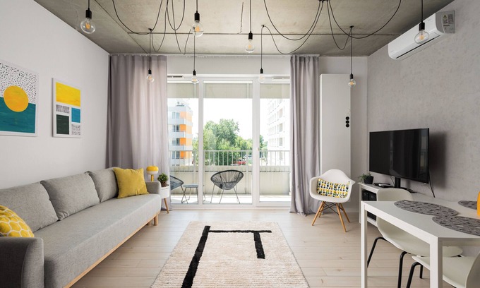 Mokotow Apartment | Lotnisko Chopina Stylish Studio