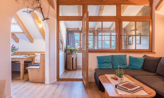 Trodena Apartment | 'Lotschenhof Apartment Margerite' with Mountain View, Garden & Wi-Fi