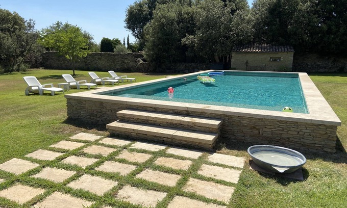 Uzes House | "LOU MAS TORTARELA" IN THE HEART OF LA GARRIGUE, IN UZES, STONE HOUSE 75m2