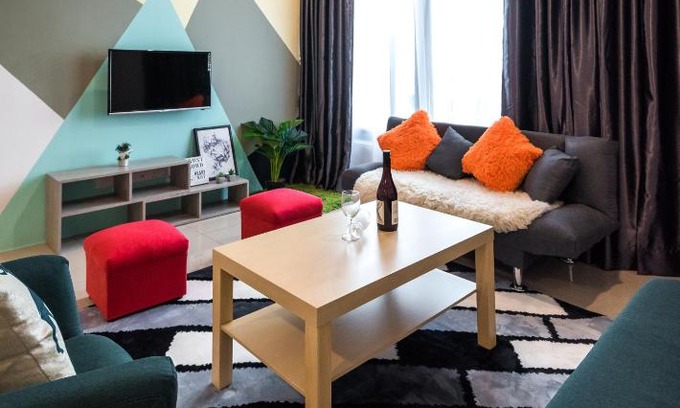 Downtown George Town Apartment | Love Come Home @ Sea View Suite 3BR for 10 pax