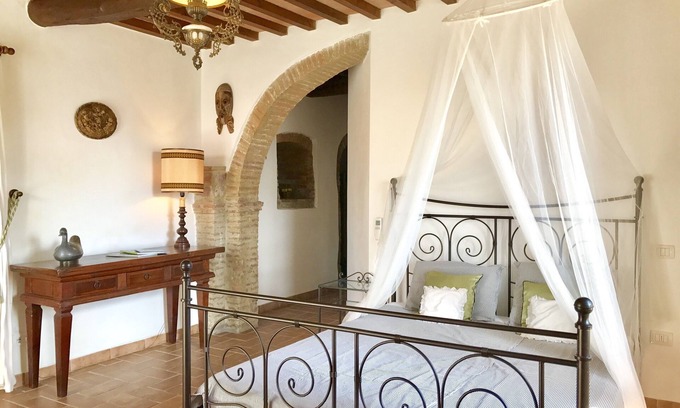 Montecatini Val di Cecina Apartment | LOVELY APARTMENT ANTICO with * AIRCO * - 2 BEDROOMS - KITCHEN - LIVING