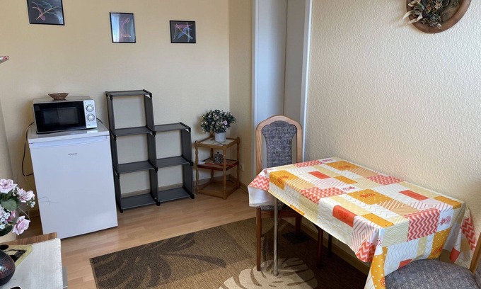 Mirow Apartment | Lovely apartment for 3 people with TV, patio, pets allowed and parking