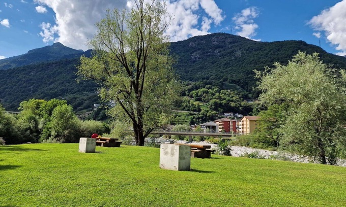 Roveredo Apartment | Lovely apartment for 4 people with terrace, panoramic view and parking