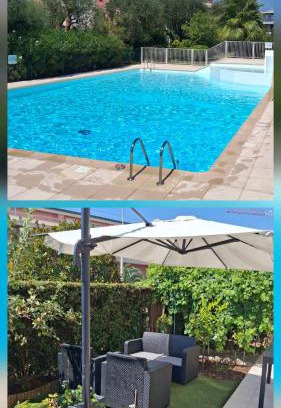 Nice Apartment | Lovely apartment with private garden and a swimming-pool