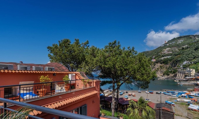 Vico Equense Apartment | Lovely beach apartment with private terrace and sea view near Sorrento