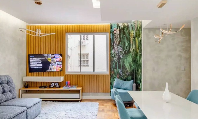 Gloria Apartment | Lovely Retrofit Apartment in Flamengo with Parking WELL LOCATED