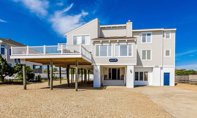 Sandbridge House | Lovely, contemporary home w/private pool/hot tub, easy beach access, central AC