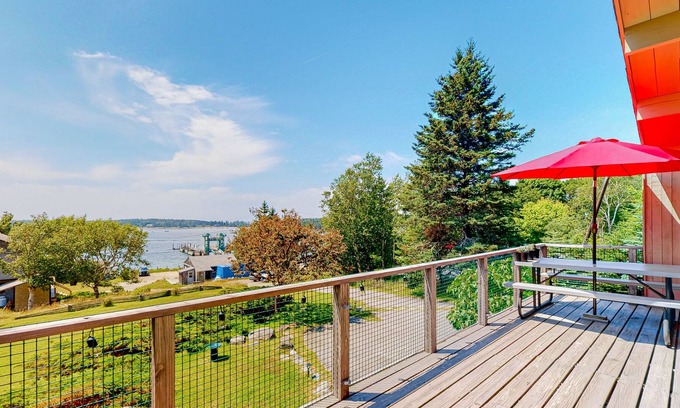 Bass Harbor House | Lovely home, cottage, apartment, with oceanview & washer/dryer