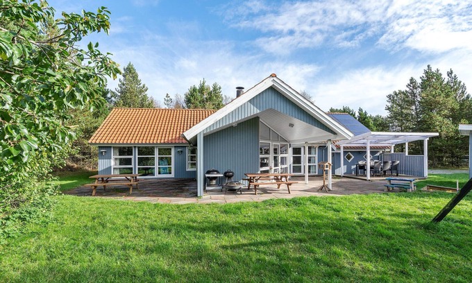 Jerup House | Lovely home in Jerup with sauna