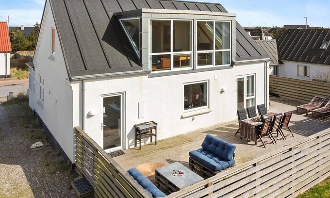 Vorupør House | Lovely home in Thisted with sauna