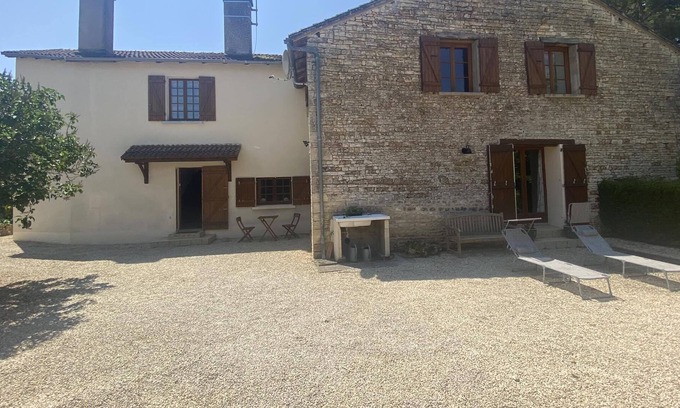Brux House | Lovely, large dog-friendly village gite with view of 12th Century church