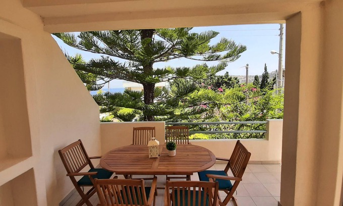 Kaki Thalassa Cottage | Lovely maisonette 3min walk from the beach!Roof garden with sea view!Nearairport