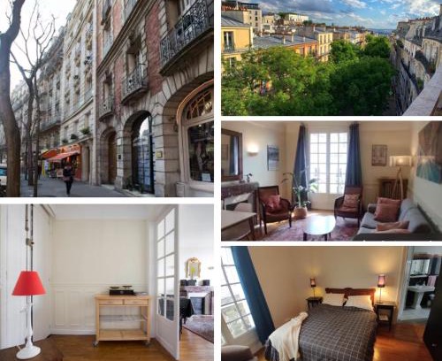 Quartier des Grandes-Carrieres Apartment | Lovely & Quiet à Montmartre