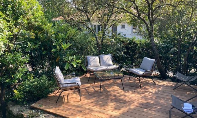 Capbreton Apartment | Lovely renovated T3 with terrace and garden in the Golden Triangle
