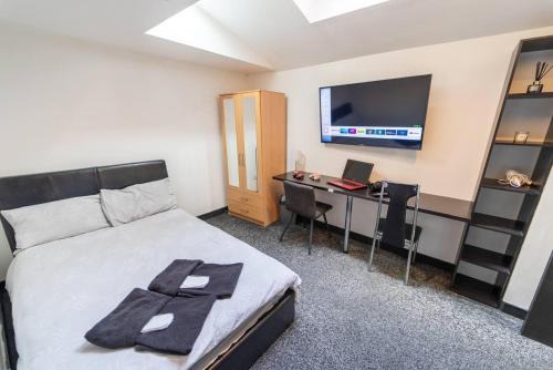 Selly Oak Apartment | Lovely Studio 10 mins from City for Short term