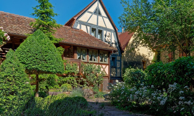 Riquewihr Apartment | Lucky Dragon* Family apartment. Covered terrace. Historical & quiet setting.