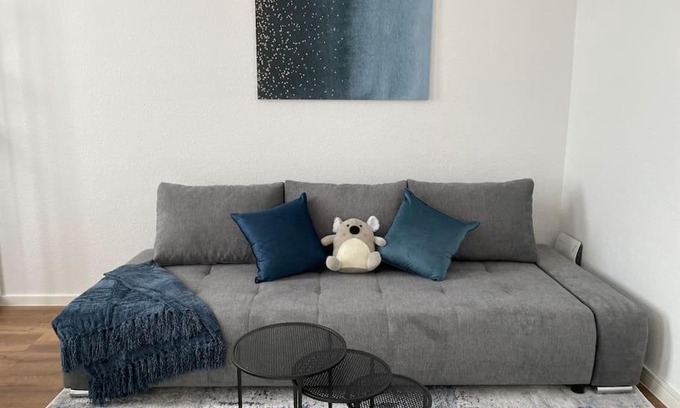 Bahnhofsviertel Apartment | LUCKY STAYS LS10 - Vollausstattung - Zentrum - Aufzug - große Küche - 2 Zimmer - Smart-TV