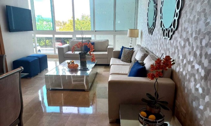Santiago Province Apartment | Lujoso Apartamento en Santiago con WiFi y piscina