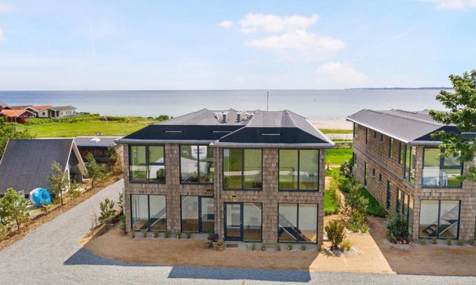 Kerteminde Apartment | Luksus ferielejlighed med 3 soverum ved stranden i Kerteminde