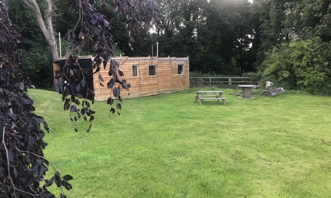 Guisborough House | Luna Lodge, nestled in field and woodland surroundings
