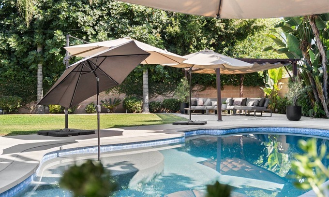 Reseda House | Lux. Villa W/Fenced Pool, Fire Pit, EV Charger!