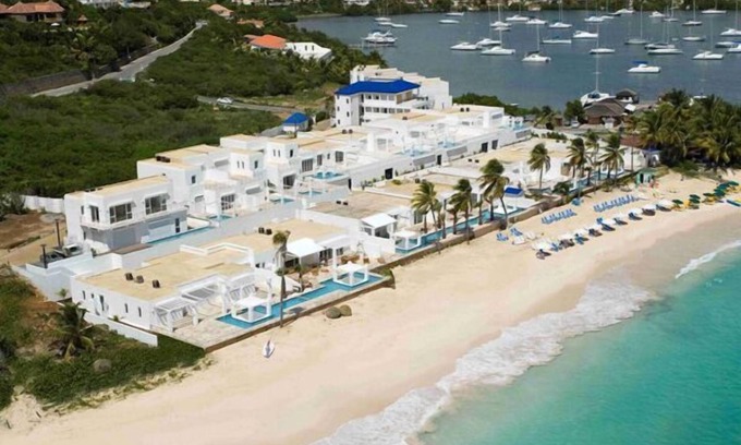Oyster Pond Condo | Luxe Condo-Coral Beach Club @ Dawn Beach. 2 Resort Access! Elevator! Generator!