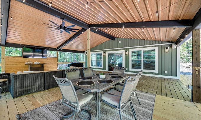 Cub Run Cabin | Luxe Kentucky Cabin Rental ~ 36 Mi to Mammoth Cave