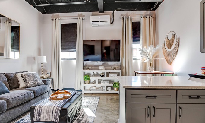 Kingsport Condo | Luxe Loft Living in Downtown Kingsport's Iconic Telephone Building