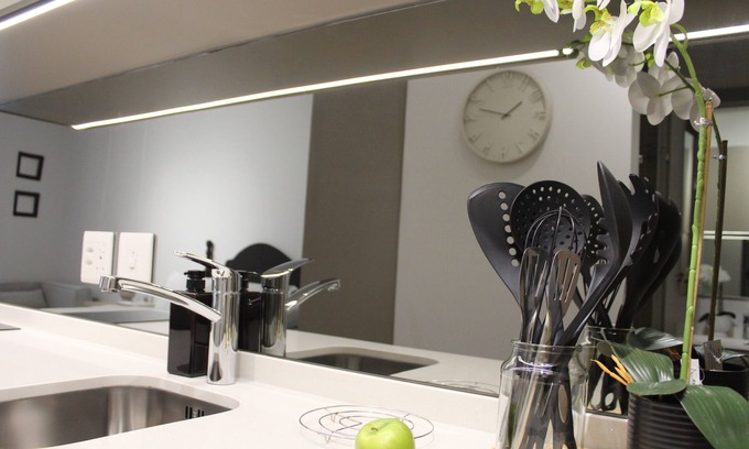 Greater Johannesburg Metropolitan Area Apartment | Luxe Minimal Studio at One Rosebank
