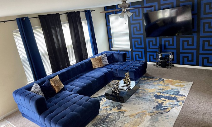 Lithia Springs House | 🌟 Luxe Smart Family Home🌟 Very Close to Six Flags